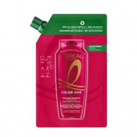 LOREAL Color-Vive kaitsev šampoon, täitepakend 250ml