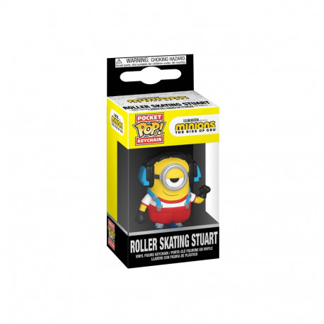FUNKO POP! Võtmehoidja: Minions 2 - Roller Skating Stuart