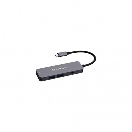 Verbatim USB-C Essentials Multiport Hub 4 ports: HDMI, USB-C PD, USB-A 3.2 Gen 1, USB-A