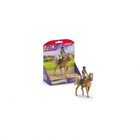 schleich HORSE CLUB Sarah &amp; Mystery