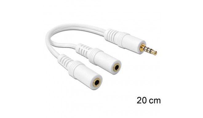 DeLOCK 65447 audio splitter White
