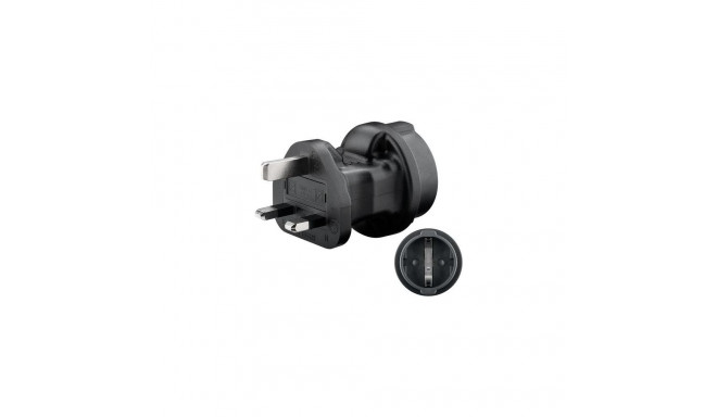 Goobay Mains Adapter UK, Black