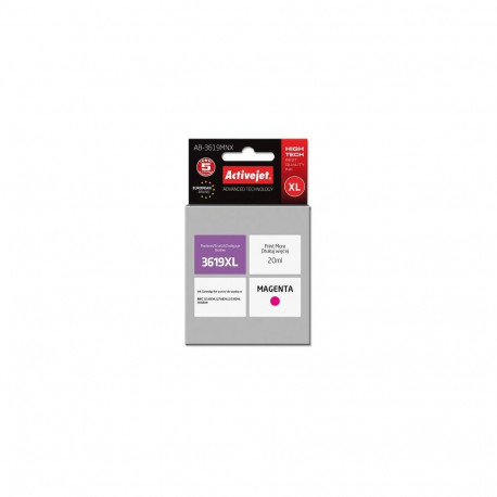Activejet AB-3619MNX ink (replacement for Brother LC3619MXL; Supreme; 20 ml; magenta)