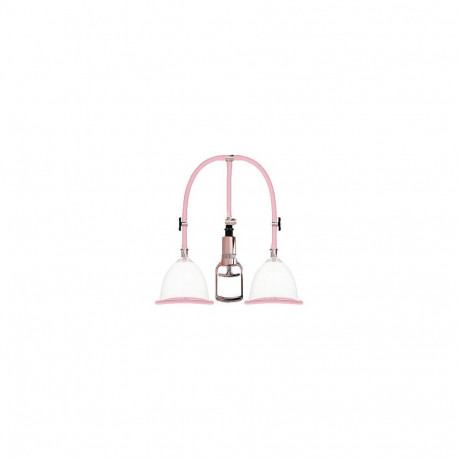 SHOTS Toys Set Medium Rose Gold breast pump Manual