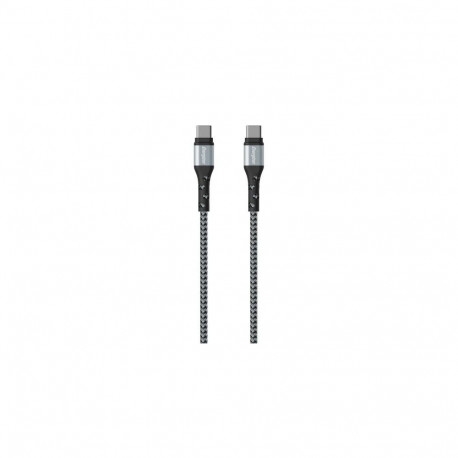 Energizer C521CKSL USB cable 2 m USB C Black, Silver