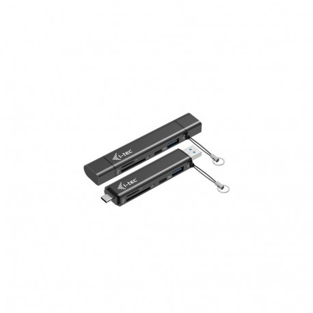 i-tec USB-C/USB-A Dongle SD, TF and 2x USB (1x USB-A, 1x USB-C)