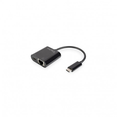 Digitus USB Type-CTM Gigabit Ethernet adapter with Power Delivery support