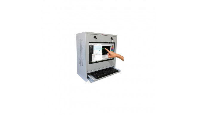 Techly ICRLIM10SV rack cabinet Wall mounted rack Grey