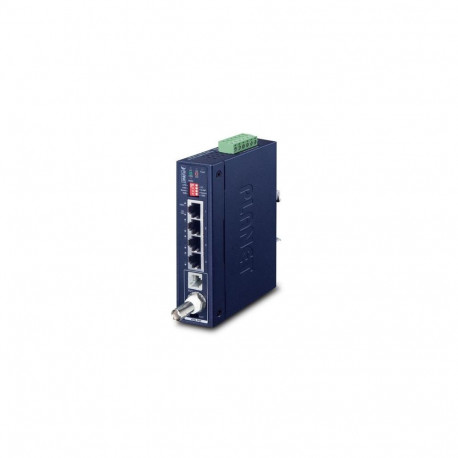 PLANET IP30 Industrial Gigabit Ethern Network transmitter & receiver Blue