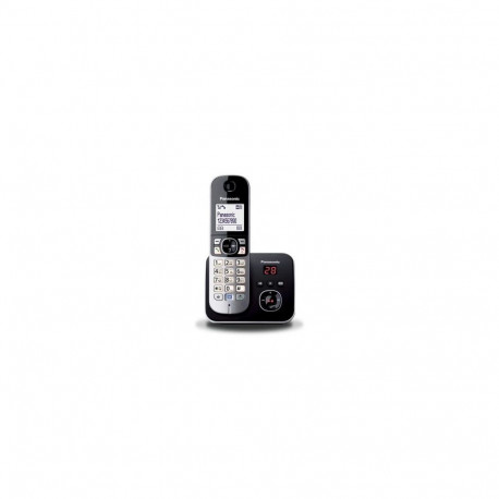 Panasonic KX-TG6821 DECT telephone Caller ID Black, Silver