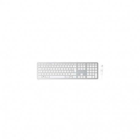 Conceptronic KAYNE02WPT USB Slim Keyboard, QWERTY Portuguese, Compatible with Windows and macOS