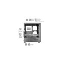 Mars Gaming MCQUANTUM computer case Midi Tower Black