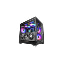 Mars Gaming MCVIEW3 computer case Mini Tower Black