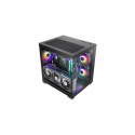 Mars Gaming MCVIEW3 computer case Mini Tower Black