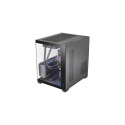 Mars Gaming MCVIEW3 computer case Mini Tower Black