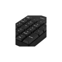 Deltaco TB-144 numeric keypad Universal RF Wireless Black