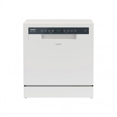 CANDY Table Top Dishwasher CP 8F9FFW, Width 55 cm, Energy class F, White
