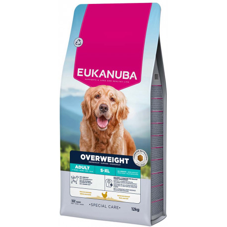 Eukanuba koeratoit Special Care Overweight Adult 12kg