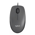 LOGI M90 corded optical Mouse grey