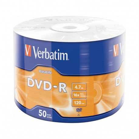 "DVD-R Verbatim 4.7Go (Spindle de 50)"