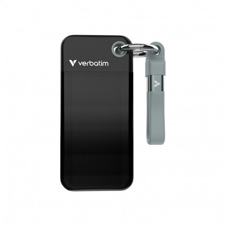 Verbatim tasku-SSD 512GB, must/hall