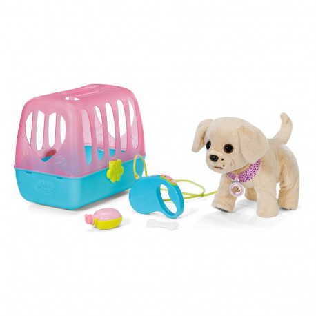 "ZAPF Creation Zapf Baby born Mein Hund Lucky mit Box"