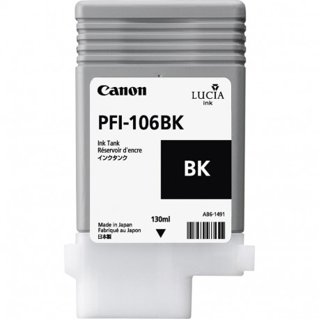 Canon ink cartridge PFI-106 BK, black
