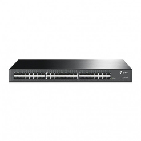 TP-Link 48-Port Gigabit Rackmount Switch TL-SG1048 10/100/1000 Mbps (RJ-45), Unmanaged, Rackmountabl
