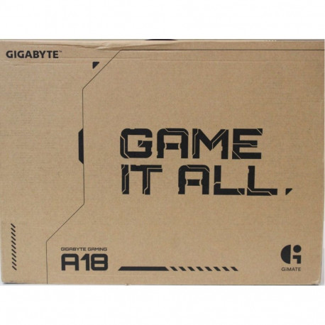 Gigabyte SALE OUT. GAMING A18 3VHK3EEC94SH 18" WQXGA AMD Ryzen 7 260/16GB/1TB/RTX 5060/Win11 Home/EN