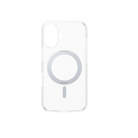 CARE Feature Case | Back cover | Apple | iPhone 16 | Recycled plastic | Silver | Kickstand & MagSafe