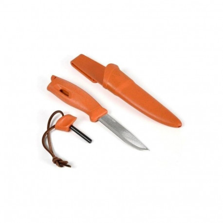Light My Fire Swedish FireKnife Spark emergency fire starter Orange