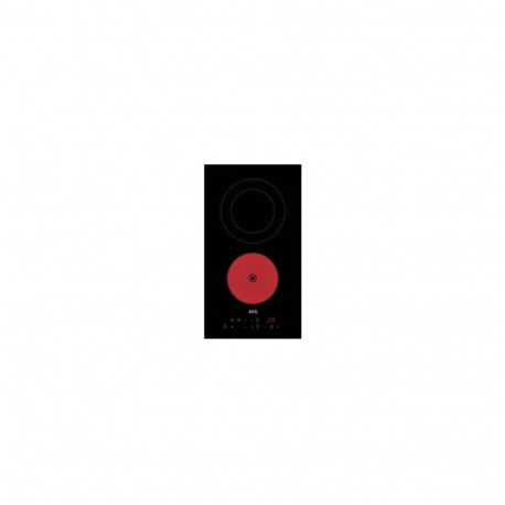 AEG HRB32310CB Black Built-in 30 cm Ceramic hob 2 zone(s)
