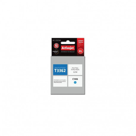 Activejet AE-33CNX ink (replacement for Epson 33XL T3362; Supreme; 12 ml; cyan)