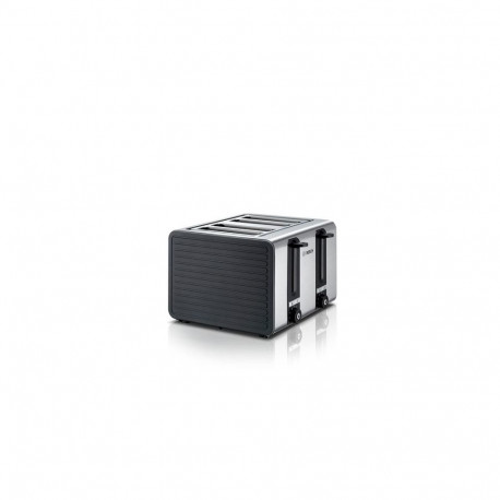 Bosch TAT7S45 toaster 4 slice(s) 1800 W Black, Stainless steel