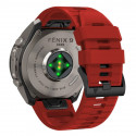 Tech-Protect kellarihm Silicone Garmin fenix 51mm, crimson red
