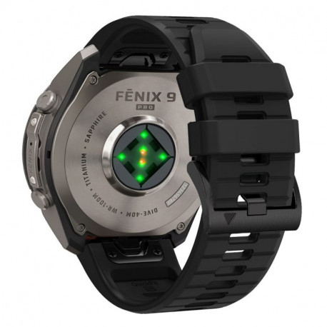 Tech-Protect kellarihm Silicone Garmin fenix 47mm, obsidian black