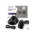 Wireless barcode scanner 1D 2D scanner stand USB