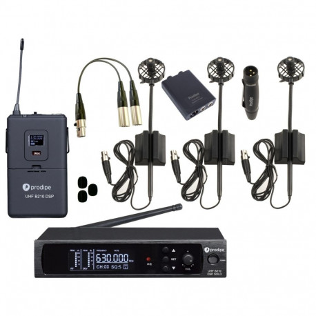Prodipe juhtmevaba süsteem UHF DSP AL21 PACK SOLO akordionile