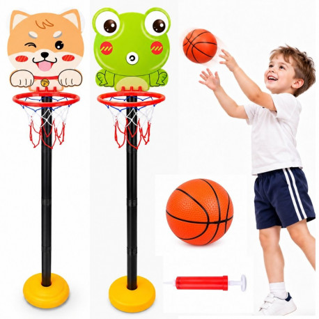 Reguleeritav korvpallikorv Żaba Lisek 110cm