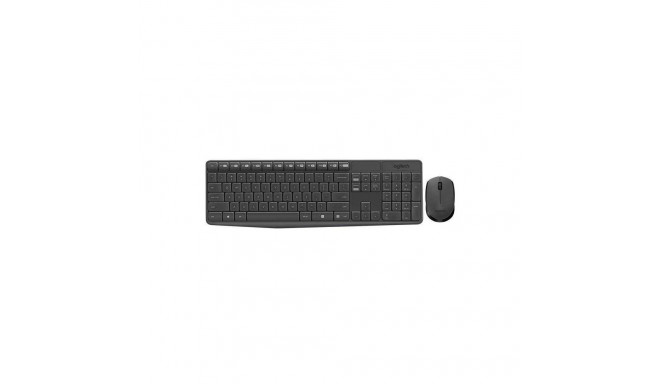 LOGITECH MK235 Wireless Keyboard&Mouse GREY US INT