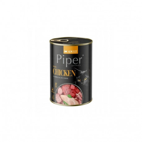 Wet Cat Food - Piper Chicken 400g Green