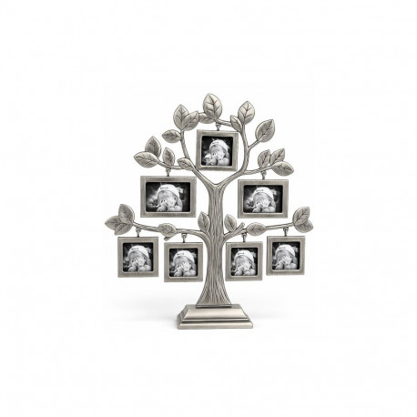 Picture Frame - Gedeon FT08 Genealogical Tree Frame 18 × 27 cm Silver