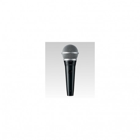 Microphone - SHURE PGA48-XLR Black, Cardioid, 70–15,000 Hz, 600 Ω, 4.6 m Cable