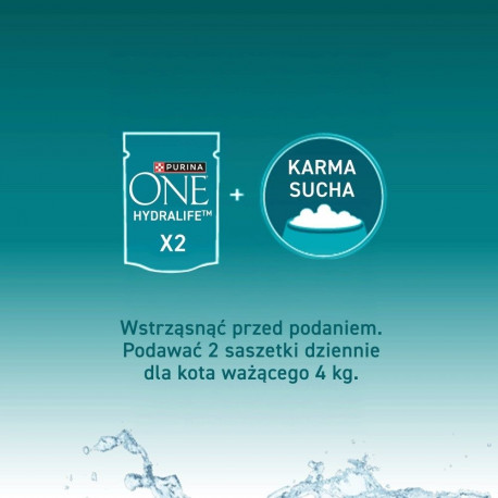 PURINA One Hydralife Salmon - cat treats - 50g