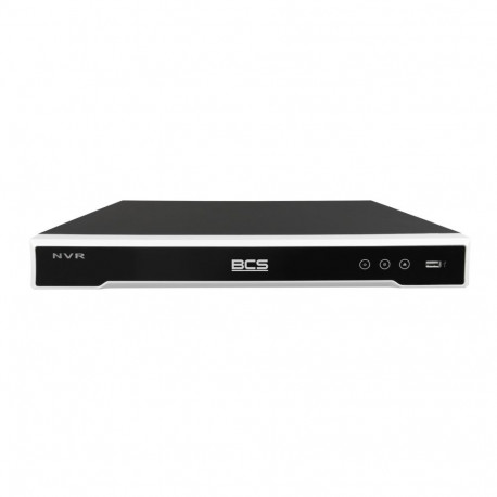 BCS BCS-V-NVR3202-A-8K network video recorder 1U Black