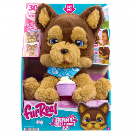FURREAL interactive pet Benny the Kiss & Cuddle Pup
