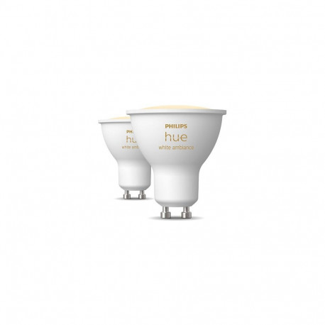 Philips Hue White Ambiance GU10 2-pakk 2x350lm