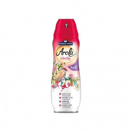General Fresh Arola - Odświeżacz powietrza w sprayu 4w1 300 ml (velvet sky)