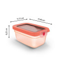 FOOD BOX 0.75L ONECLICK ORANGE