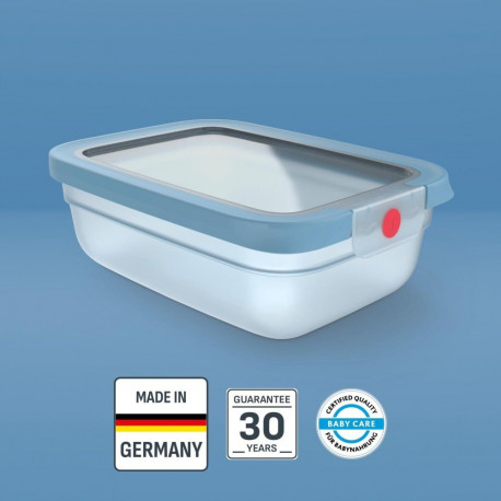 FOOD BOX 0.5L ONECLICK BLUE